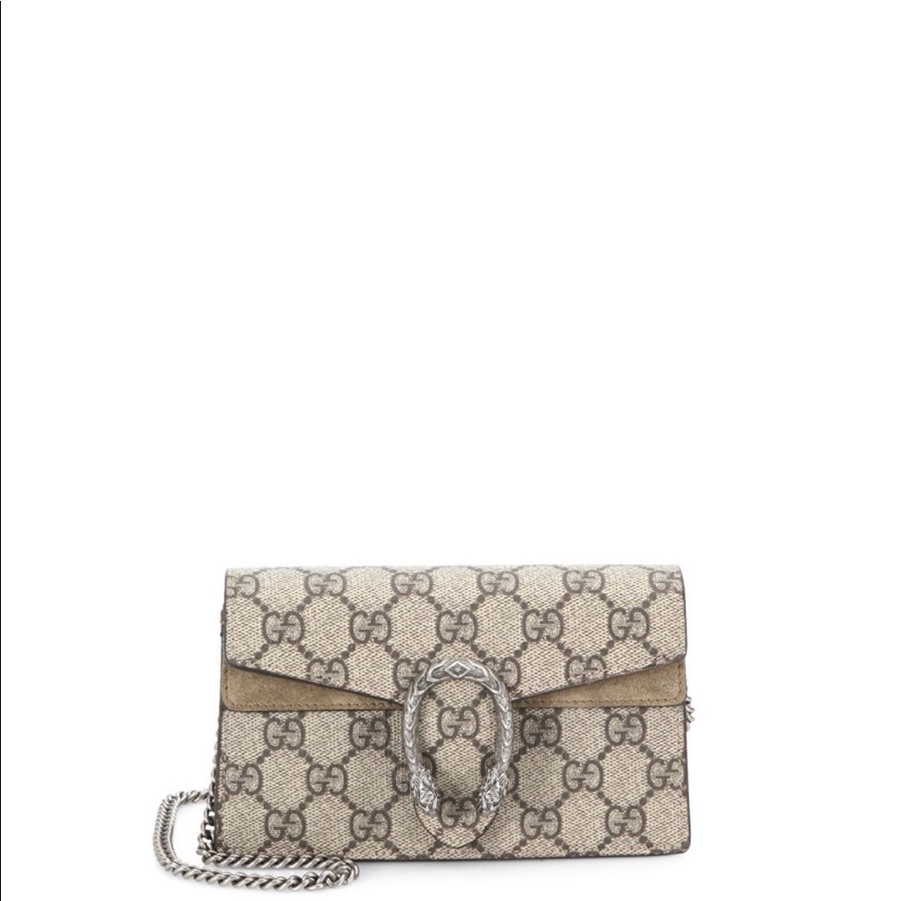 Gucci Dionysus GG Supreme Mini Chain Shoulder Bag